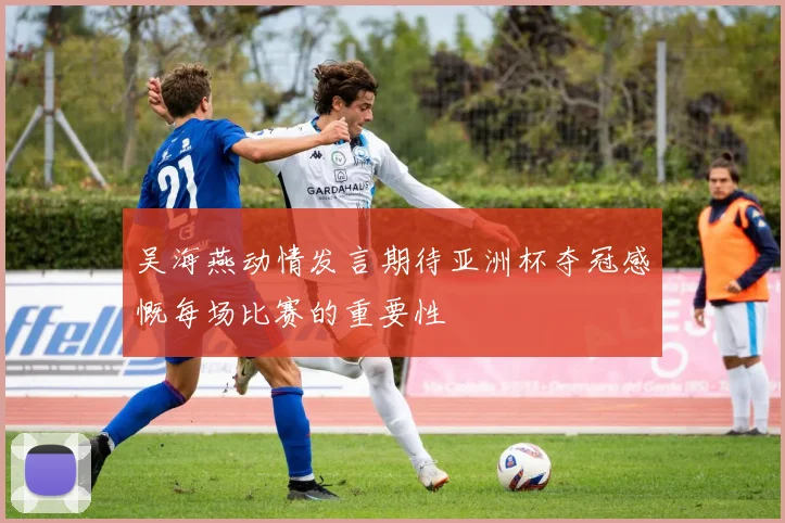 吴海燕动情发言期待亚洲杯夺冠感慨每场比赛的重要性